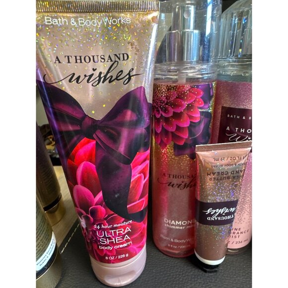 Bath & Body Works "A Thousand Wishes" 5 Piece Set NEW - Picture 2 of 3